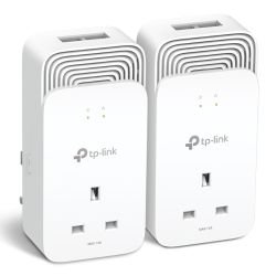 TP-LINK – TP-LINK (PG2400P KIT) Wired 1428Mbps G.hn2400 Powerline Adapter Kit, AC Pass Through, 2-Port, Power Saving Mode TP-LINK – TP-LINK (PG2400P KIT) Wired 1428Mbps G.hn2400 Powerline Adapter Kit, AC Pass Through, 2-Port, Power Saving Mode