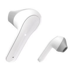 HAMA – Hama (Freedom Light) Bluetooth Earbuds with Microphone, Touch Control, Voice Control, Charging/Carry Case Included, White HAMA – Hama (Freedom Light) Bluetooth Earbuds with Microphone, Touch Control, Voice Control, Charging/Carry Case Included, White