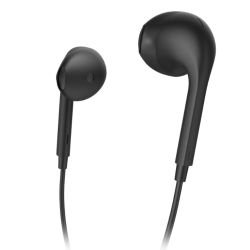 HAMA - Hama (Glow) Apple/Lightning Earset with Microphone, Answer Button, Volume Control, Black