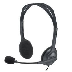 LOGITECH - Logitech H111 Headset, 3.5mm Jack, 180° Rotating Mic, 2.35M Cable