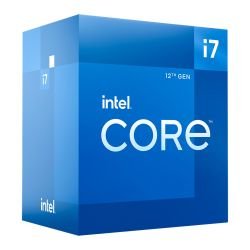 INTEL - Intel Core i7-12700 CPU, 1700, 2.1 GHz (4.9 Turbo), 12-Core, 65W, 25MB Cache, Alder Lake