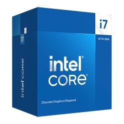 INTEL - Intel Core i7-14700F CPU, 1700, Up to 5.4GHz, 20-Core, 65W (219W Turbo), 10nm, 33MB Cache, Raptor Lake Refresh, No Graphics