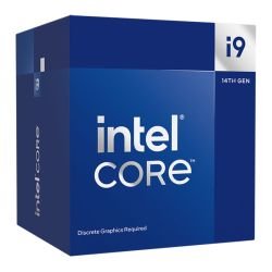 INTEL - Intel Core i9-14900F CPU, 1700, Up to 5.8GHz, 24-Core, 65W (219W Turbo), 10nm, 36MB Cache, Raptor Lake Refresh, No Graphics