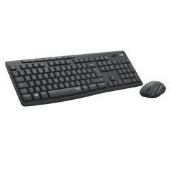 LOGITECH – Logitech MK295 Silent Wireless Keyboard and Mouse Kit, SilentTouch Tech, Spill-Resistant KB, Graphite LOGITECH - Logitech MK295 Silent Wireless Keyboard and Mouse Kit, SilentTouch Tech, Spill-Resistant KB, Graphite