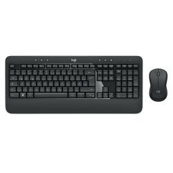 LOGITECH - Logitech MK540 Advanced Wireless Keyboard and Mouse Desktop Kit, Spill Resistant