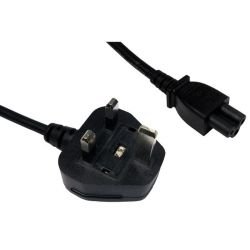 SPIRE - Spire UK Power Lead, Cloverleaf, Moulded Plug, 1.8 Metres