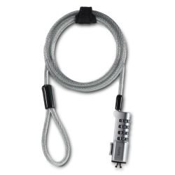 HAMA – Hama Nano Laptop Lock, 4-digit Combination Lock, Carbon Steel, Silver HAMA – Hama Nano Laptop Lock, 4-digit Combination Lock, Carbon Steel, Silver