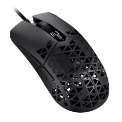ASUS - Asus TUF Gaming M4 Air Lightweight Gaming Mouse, 16000 DPI, 6 Programmable Buttons, IPX6, Antibacterial Guard, Pure PTFE feet
