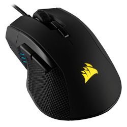 CORSAIR - Corsair Ironclaw RGB FPS/MOBA Lightweight Gaming Mouse, Contoured Shape, Omron Switches, 18000 DPI, 7 Programmable Buttons