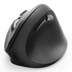 HAMA - Hama Vertical Ergonomic EMW-500 Wireless Optical Mouse, 6 Buttons, 1000-1800 DPI, Black *Right Handed version*
