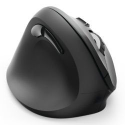 HAMA - Hama Vertical Ergonomic EMW-500L Wireless Optical Mouse, 6 Buttons, 1000-1800 DPI, Black *Left Handed version*