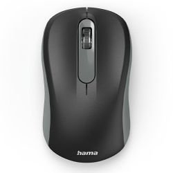 HAMA - Hama AMW-200 Wireless Optical Mouse, 3 Buttons, USB Nano Receiver, 	Black/Grey