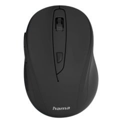 HAMA – Hama MW-400 V2 Compact Wireless Optical Mouse, 6 Buttons, 800-1600 DPI, Black HAMA - Hama MW-400 V2 Compact Wireless Optical Mouse, 6 Buttons, 800-1600 DPI, Black