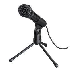 HAMA - Hama MIC-P35 Allround Microphone for PC and Notebooks, 3.5mm Jack, Tripod