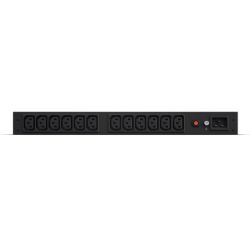 CYBERPOWER - CyberPower PDU20BHVIEC12R Basic Power Distribution Unit, 1U Vertical/Horizontal Rackmount, 1x IEC C20 Input, 12 Outlets, Overload Protection