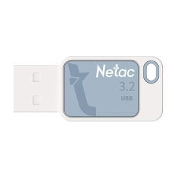NETAC - Netac 64GB UA31 USB 3.2 Memory Pen, Key Ring, Sky Blue