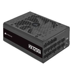 CORSAIR - Corsair 1200W HX1200i V2 PSU, Fluid Dynamic Fan, Fully Modular, Ultra-Low Noise, 80+ Platinum, ATX 3.0, PCIe 5.0
