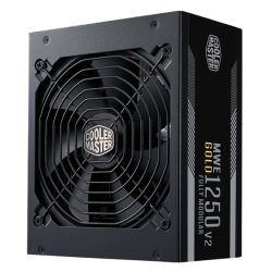 COOLER MASTER - Cooler Master 1250W MWE Gold V2 ATX 3.1 PSU, Fully Modular, FDB Bearing Fan, 80+ Gold