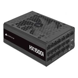 CORSAIR - Corsair 1500W HX1500i V2 PSU, Fluid Dynamic Fan, Fully Modular, Ultra-Low Noise, 80+ Platinum, ATX 3.0, PCIe 5.0