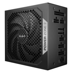 BEQUIET - Be Quiet! 750W Power Zone 2 PSU, Fully Modular, 80+ Platinum, Cybenetics Platinum, Semi-Passive Zero-RPM Cooling, ATX 3.1, PCIe 5.1