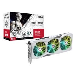 ASROCK – Asrock RX7600 XT Steel Legend 16GB OC, PCIe4, 16GB DDR6, HDMI, 3 DP, 2810MHz Clock, RGB Lighting, White, Overclocked ASROCK – Asrock RX7600 XT Steel Legend 16GB OC, PCIe4, 16GB DDR6, HDMI, 3 DP, 2810MHz Clock, RGB Lighting, White, Overclocked