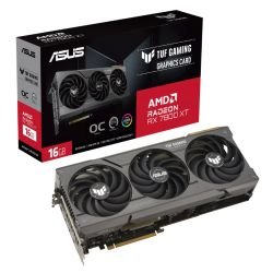 ASUS - Asus TUF GAMING RX7800 XT OC, PCIe4, 16GB DDR6, HDMI, 3 DP, RGB, Overclocked