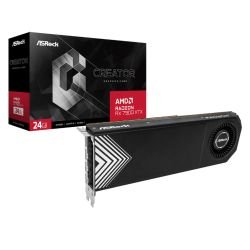 ASROCK – Asrock RX7900 XTX Creator, PCIe4, 24GB DDR6, HDMI, 3 DP, 2500MHz Clock, 12V-2×6 Power, 2-Slot ASROCK – Asrock RX7900 XTX Creator, PCIe4, 24GB DDR6, HDMI, 3 DP, 2500MHz Clock, 12V-2×6 Power, 2-Slot