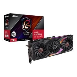 ASROCK – Asrock RX7900 XTX Phantom Gaming OC, PCIe4, 24GB DDR6, HDMI, 3 DP, 2615MHz Clock, Overclocked, RGB ASROCK – Asrock RX7900 XTX Phantom Gaming OC, PCIe4, 24GB DDR6, HDMI, 3 DP, 2615MHz Clock, Overclocked, RGB