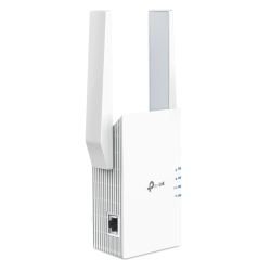 TP-LINK - TP-LINK (RE705X) AX3000 Dual Band Mesh Wall-Plug Wi-Fi 6 Range Extender, External Antennas, EasyMesh Compatible, AP Mode, App Control