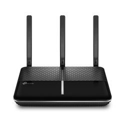 TP-LINK - TP-LINK (Archer VR2100) AC2100 (300+1733) Wireless Dual Band GB VDSL2/ADSL Modem Router, MU-MIMO