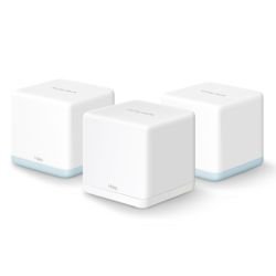 MERCUSYS - Mercusys (HALO H1200G 3-Pack) AC1200 Whole-Home Mesh Wi-Fi System, Dual Band, AP Mode
