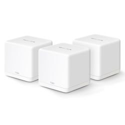 MERCUSYS - Mercusys (Halo H1500X 3-Pack) AX1500 Dual Band Whole Home Mesh Wi-Fi 6 System, OFDMA & MU-MIMO