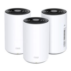 TP-LINK - TP-LINK DECO PX50 + G1500 Dual Band Whole Home Powerline Mesh WiFi 6 Wireless System, 3 Pack, 3x LAN, AX3000, 1.5Gbps Powerline