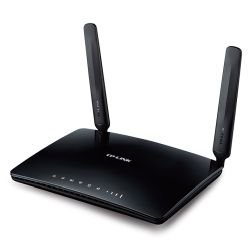 TP-LINK - TP-LINK (Archer MR200) AC750 (300+433) Wireless Dual Band 4G LTE Router, 3-Port, 1 WAN