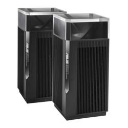 ASUS - Asus (ZenWiFi Pro XT12) AX11000 Tri-Band Mesh Wi-Fi 6 Routers, 2 Pack, AiMesh Tech, 2.5G WAN, 2.5G LAN, 2x GB LAN, OFDMA, MU-MIMO