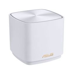 ASUS - Asus (ZenWiFi XD4 Plus) AX1800 Dual Band Mesh Wi-Fi 6 System, Single Unit, AiMesh, AiProtection, Wall Mountable, White
