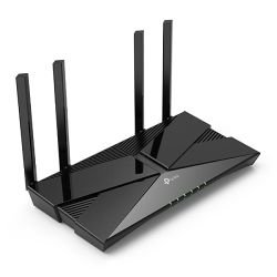 TP-LINK - TP-LINK Aginet (EX220) AX1800 Dual Band Wi-Fi 6 Router, OFDMA, EasyMesh, Remote Management, 1 WAN, 4 LAN