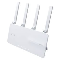 ASUS - Asus (ExpertWiFi EBR63) AX3000 Dual Band Wi-Fi 6 All-in-One Access Point with Router, Switch & Security Gateway, 5 SSIDs, VLAN, SDN, USB