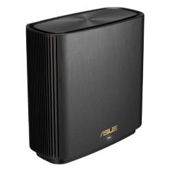 ASUS - Asus (ZenWiFi XT9) AX7800 Tri-Band Wi-Fi 6 Mesh System, Single, 160MHz Bandwidth, 2.5G WAN, USB, Parental Controls, Black