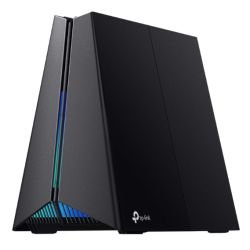 TP-LINK - TP-LINK (Archer GXE75) AXE5400 Wi-Fi 6E Tri-Band Gaming Router, 2.5G WAN/LAN, USB, Games Acceleration & Panel, EasyMesh, RGB Lighting