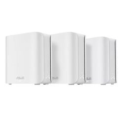 ASUS - Asus (ZenWiFi BD4) BE3600 Dual Band Wi-Fi 7 AiMesh Extendable Routers (3 Pack), Up to 6,500 sq.ft, 2x 2.5G Ports, VPN, 3 SSIDs
