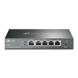TP-LINK - TP-LINK (TL-ER605) Omada Gigabit VPN Router, Omada SDN, 5x GB LAN, Up to 4x WAN, Abundant Security Features