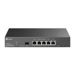TP-LINK - TP-LINK (TL-ER7206) SafeStream Gigabit Multi-WAN VPN Router, Omada SDN, 5x GB LAN, Up to 4x WAN, SFP Port, Abundant Security Features