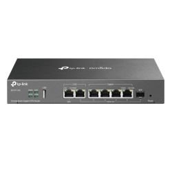 TP-LINK - TP-LINK (ER707-M2) Omada Multi-Gigabit VPN Router, Omada SDN, 2x 2.5G Ports, Up to 6x WAN, SFP Port, Extensive Security Features