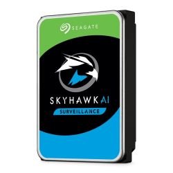 SEAGATE - Seagate 3.5", 10TB, SATA3, SkyHawk AI Surveillance Hard Drive, 7200RPM, 256MB Cache, 24/7, OEM