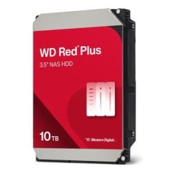 WD - WD 3.5", 10TB, SATA3, Red Plus NAS Hard Drive, 7200RPM, 256MB Cache, OEM