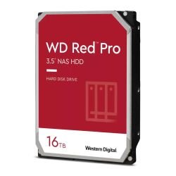 WD - WD 3.5", 16TB, SATA3, Red Pro Series NAS Hard Drive, 7200RPM, 512MB Cache, OEM