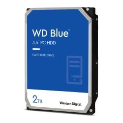 WD - WD 3.5", 2TB, SATA3, Blue Series Hard Drive, 7200RPM, 256MB Cache, OEM