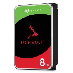 SEAGATE - Seagate 3.5", 8TB, SATA3, IronWolf NAS Hard Drive, 5400RPM, 256MB Cache, 8 Drive Bays Supported, OEM