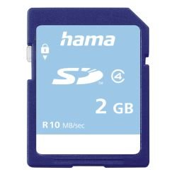 HAMA – Hama 2GB SD Card, Class 4, 10MB/s HAMA – Hama 2GB SD Card, Class 4, 10MB/s